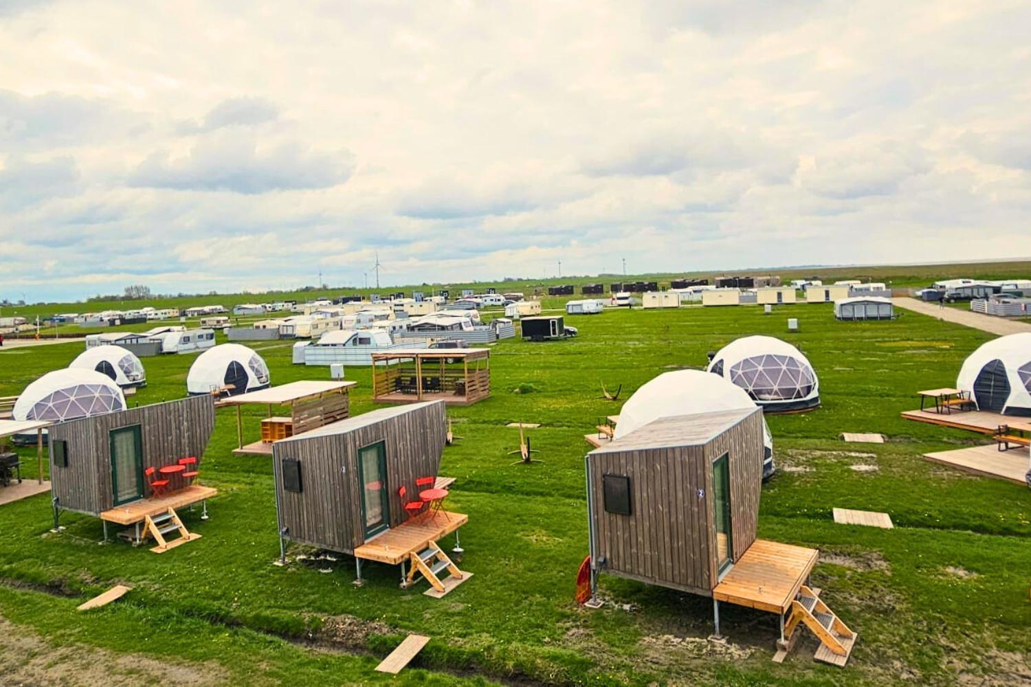 Lodge Camp Harlesiel direkt am Wattenmeer Wittmund Exterior foto