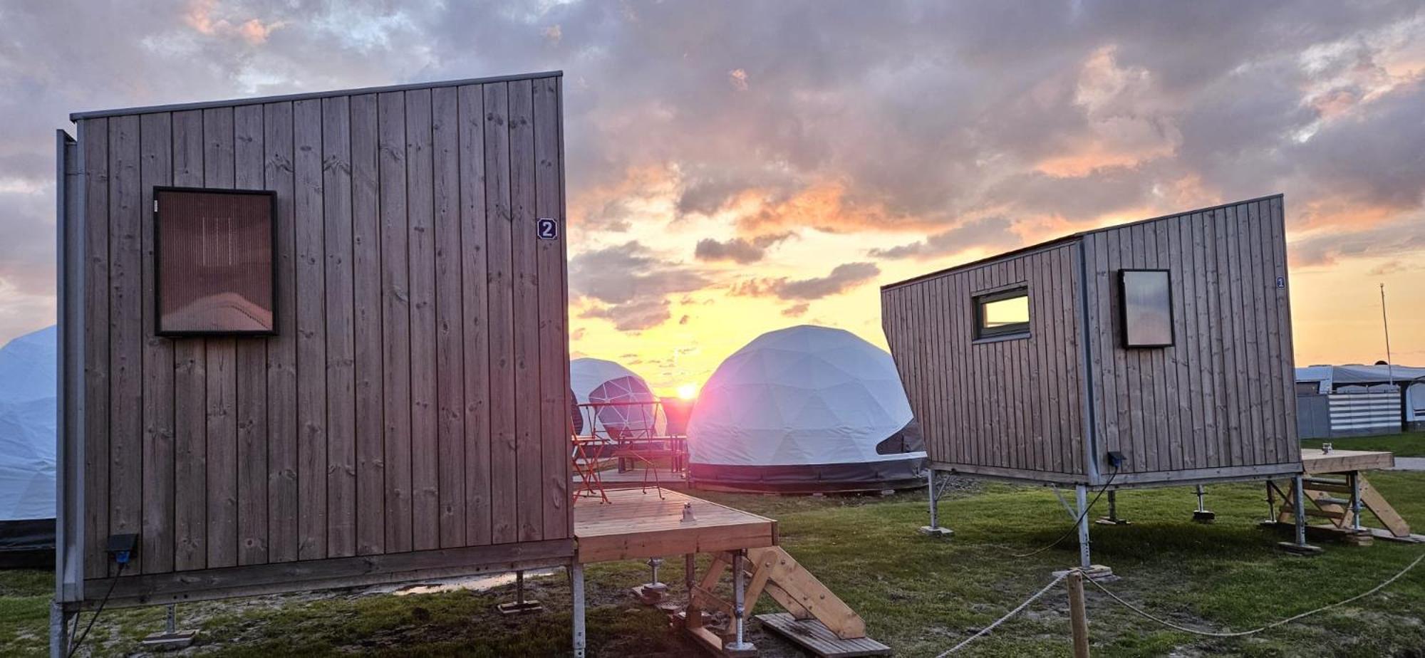 Lodge Camp Harlesiel direkt am Wattenmeer Wittmund Exterior foto